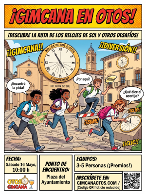 Gimcana a Otos «Ruta dels rellotges solars»